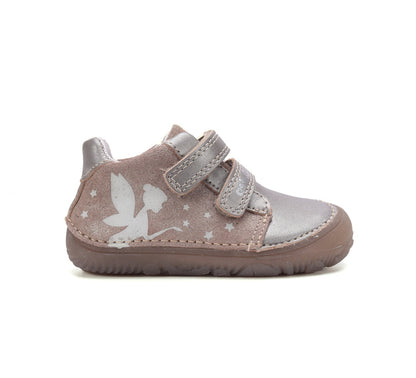 ZAPATOS CHAMPAGNE Y PLATA HADAS