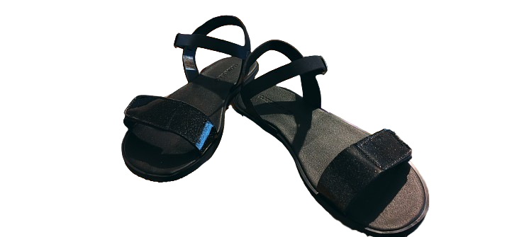 SANDALIAS COLIMA NEGRAS