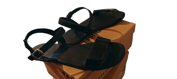 SANDALIAS COLIMA NEGRAS
