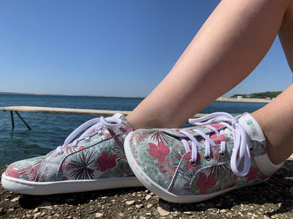 SNEAKERS ELEGANT FLOR AZURA