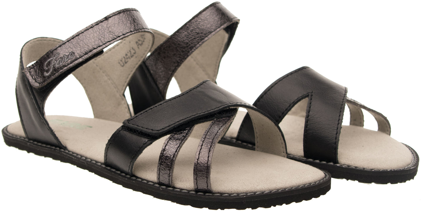 SANDALIAS BENISSA NEGRAS