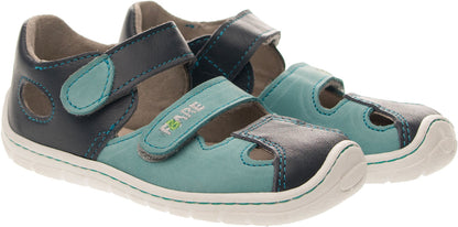 SANDALIAS AZUL Y AZUL MARINO