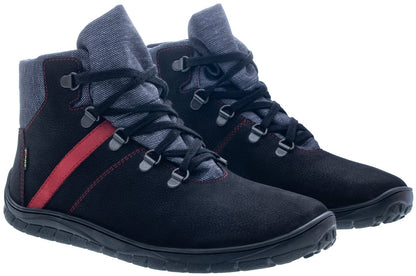 BOTAS IMPERMEABLES NEGOR Y ROJO