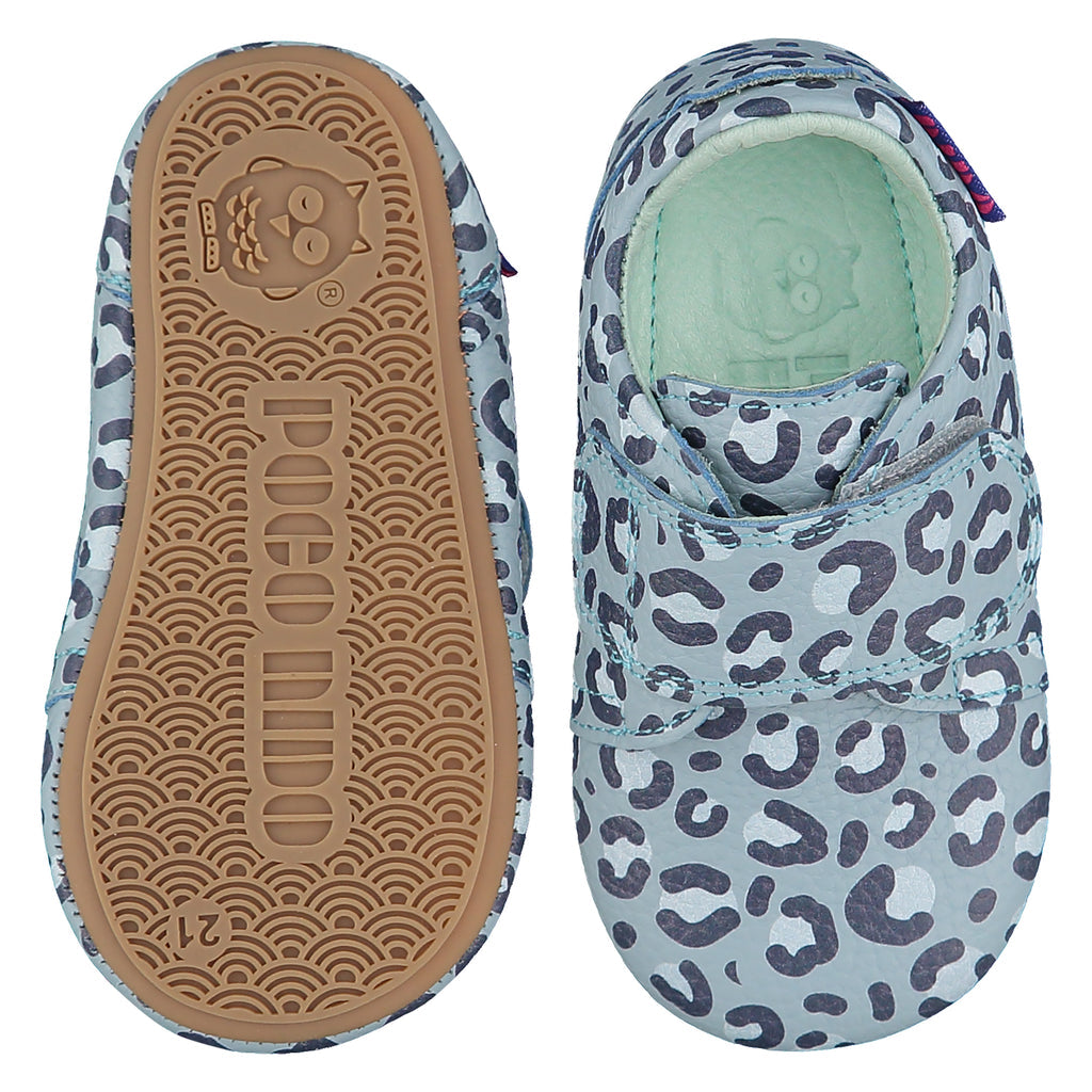 Mighty Shoes correa Leopardo Azul